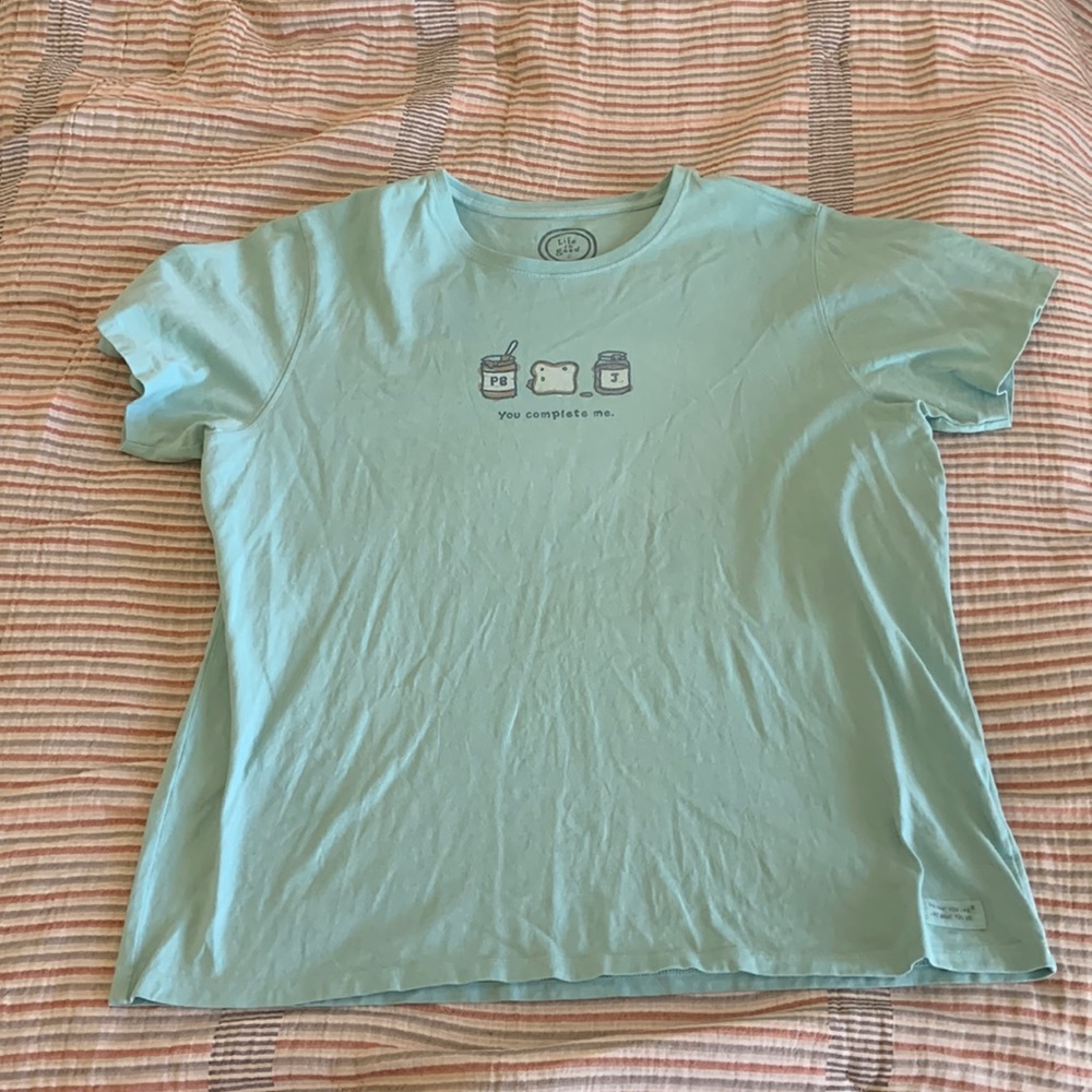 Life is Good “you complete me” t-shirt